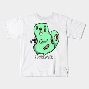 Zombeaver Kids T-Shirt